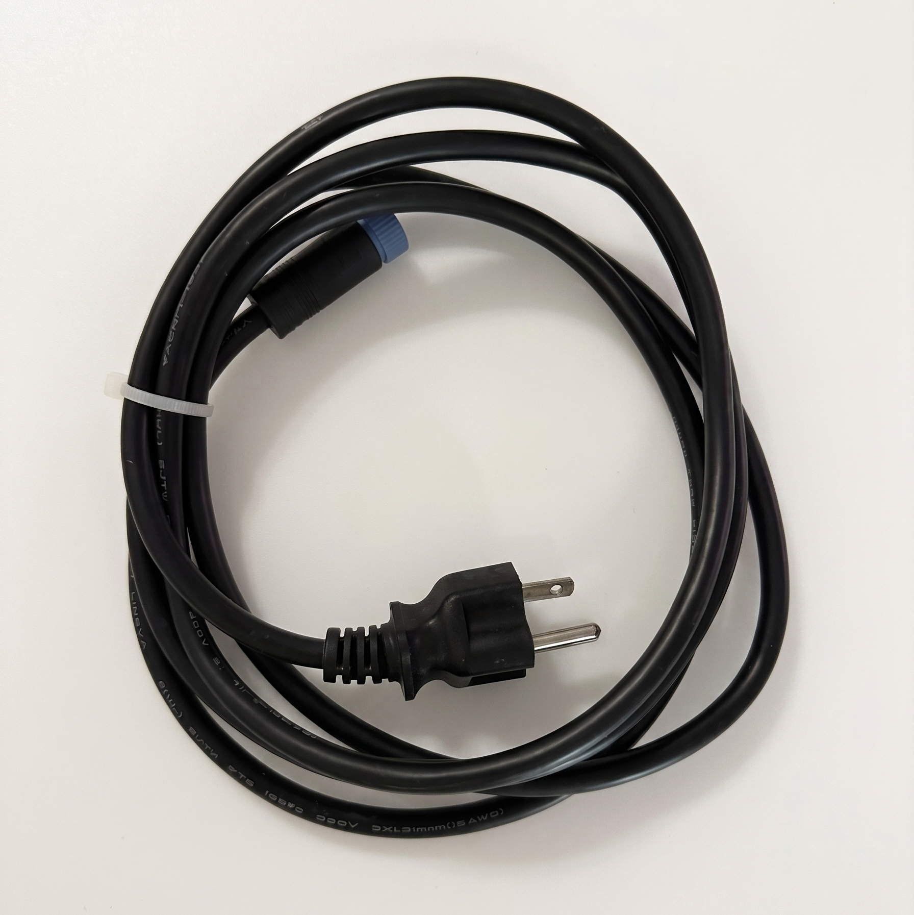 240V NEMA 6-15P to M15 Waterproof Power Cord