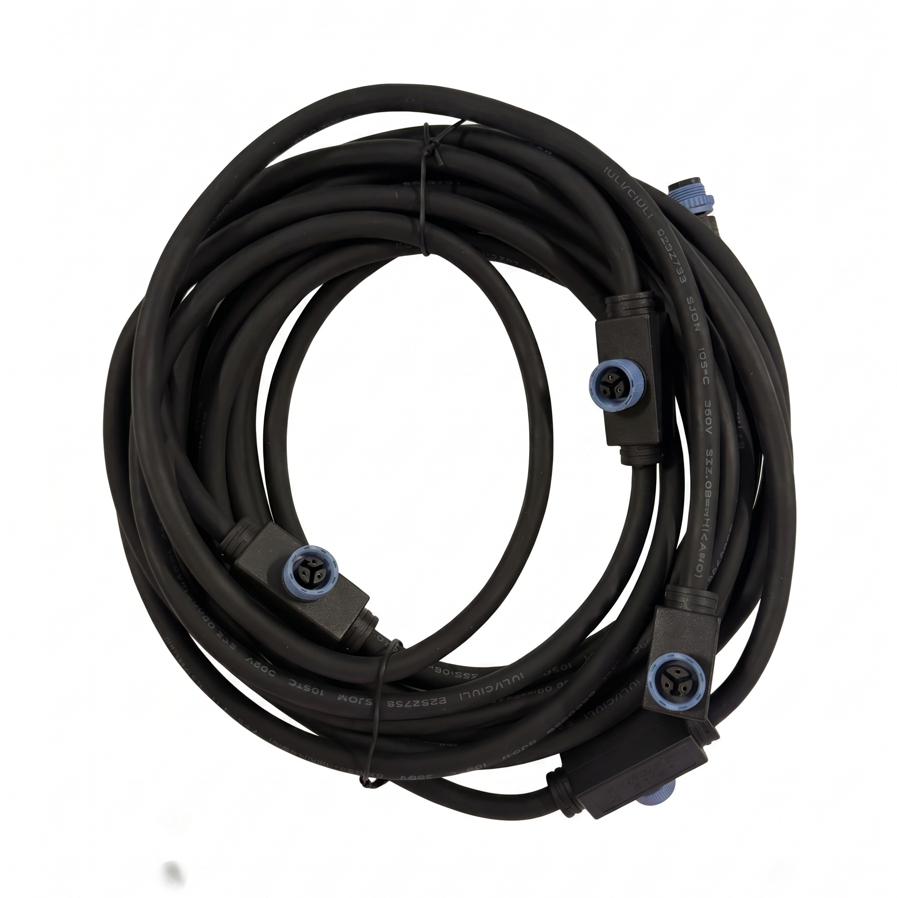 Pigtail 4-Way Extension M15 AC Cord