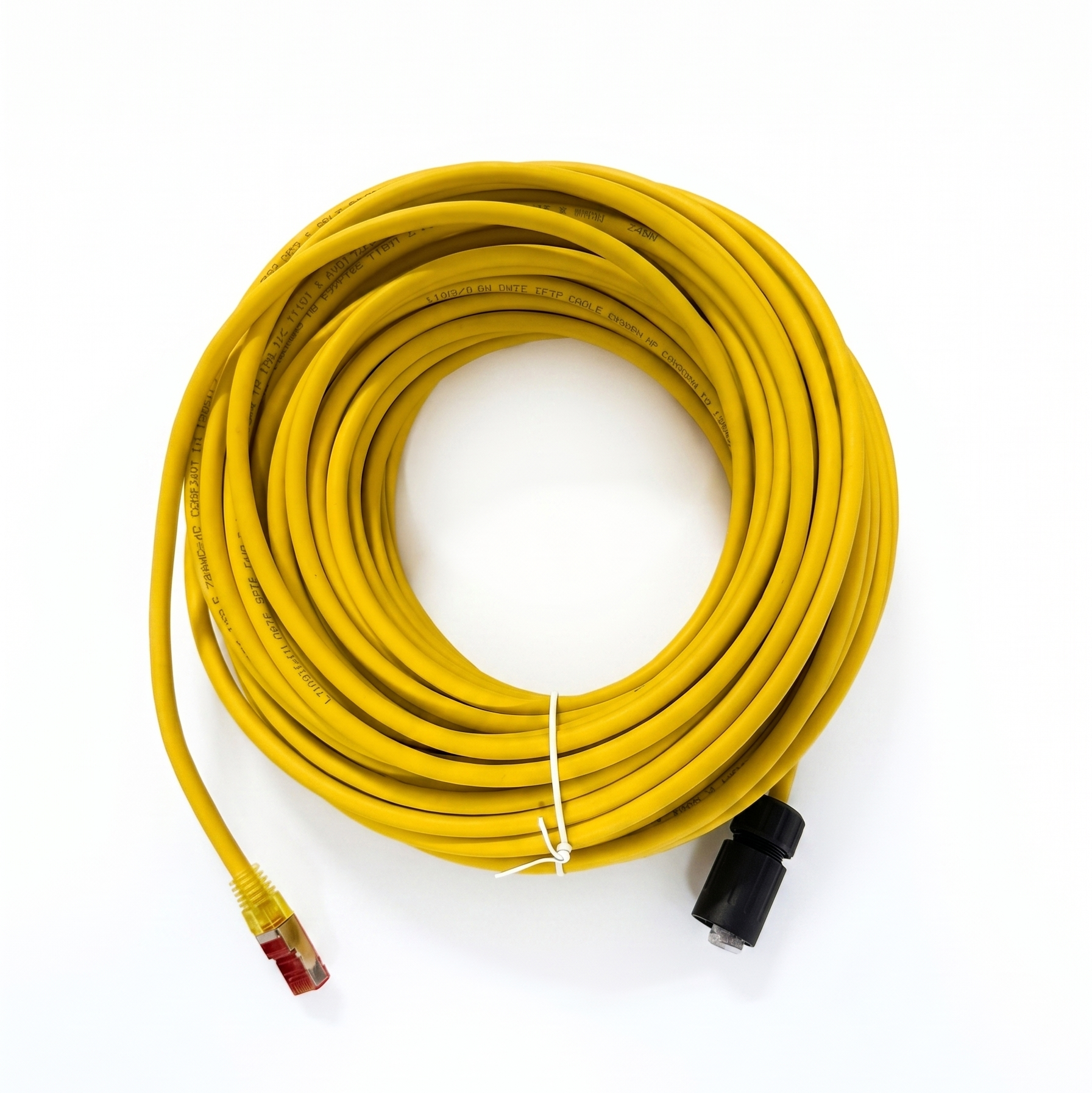 Dimming Cord (Yellow) with Water Proof Connector (CAT5E) 25ft