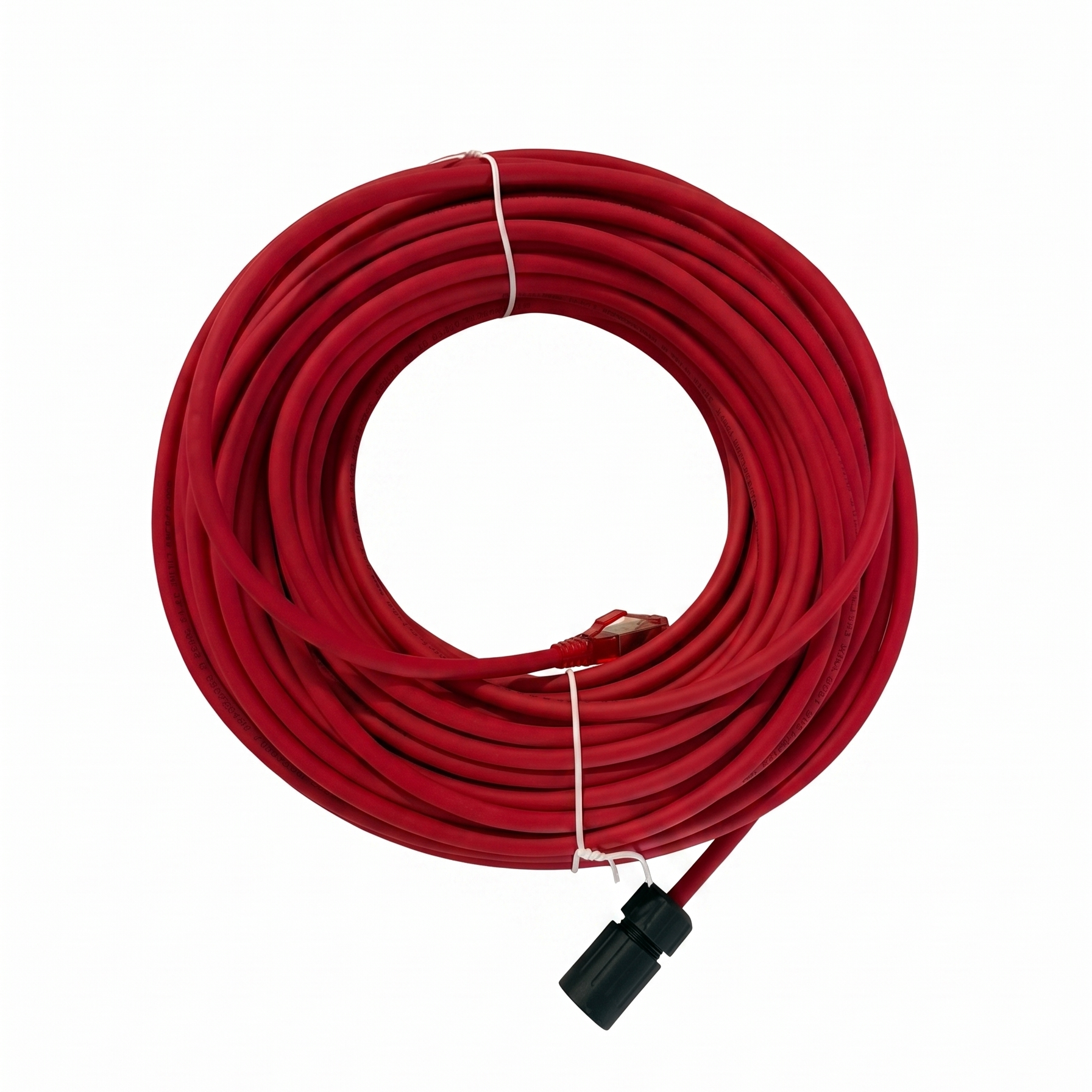 Dimming Cord (Red) with Water Proof Connector (CAT5E) 25ft